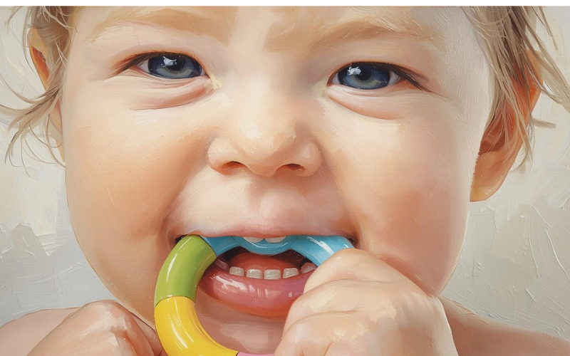 Mordedura dientes de bebe