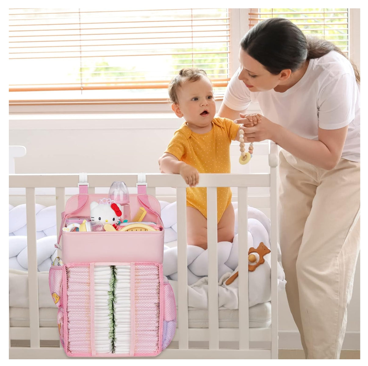 Organizador cuna pañales y Accesorios Bb